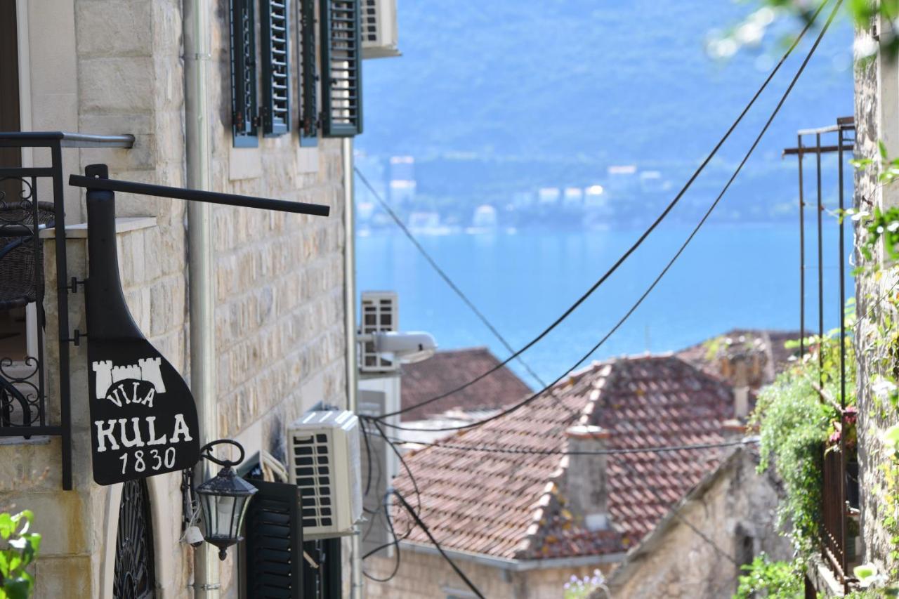Vila Kula 1830 Apartments Herceg Novi Zewnętrze zdjęcie