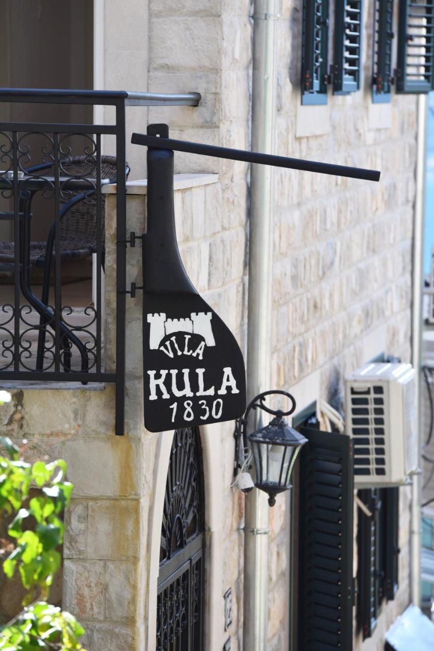 Vila Kula 1830 Apartments Herceg Novi Zewnętrze zdjęcie